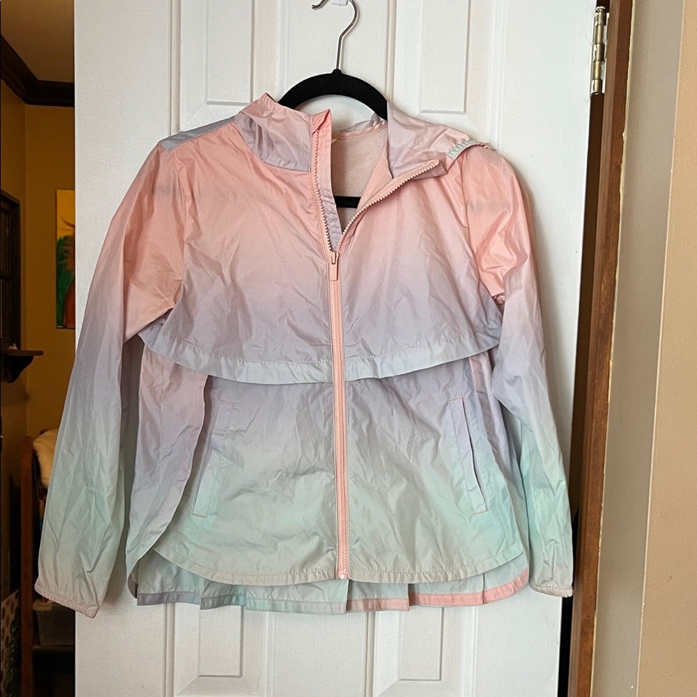 All in Motion Kids Pastel Gradient Athletic Raincoat